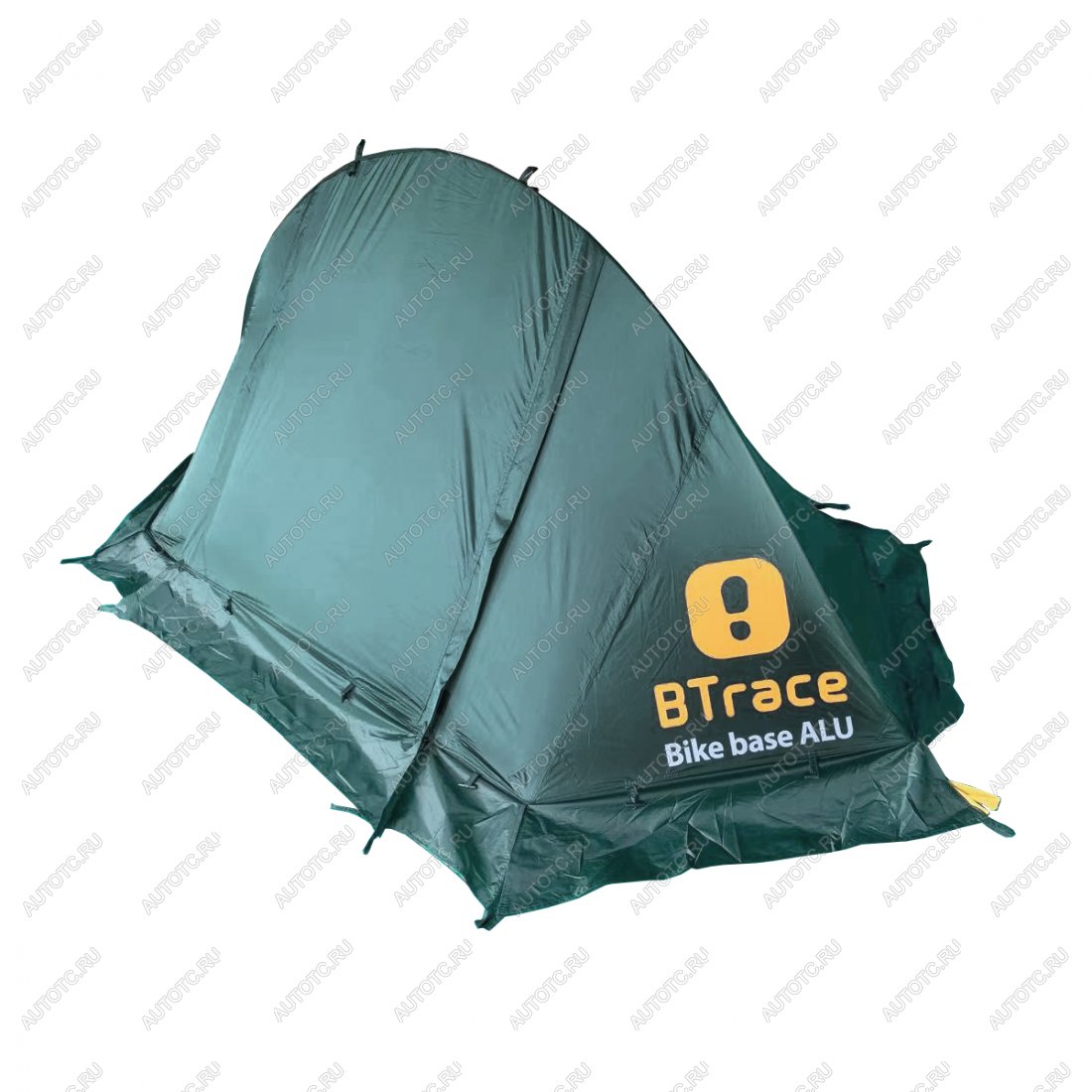 9 439 р. Палатка BTrace Bike base ALU (зеленая)  t0526  с доставкой в г. Чебоксары