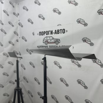 Левый ремонтный порог ПОРОГИ-АВТО KIA Ceed  2 JD (2012-2018) дорестайлинг универсал, дорестайлинг, хэтчбэк, рестайлинг универсал, рестайлинг, хэтчбэк (холоднокатаная сталь 1 мм)