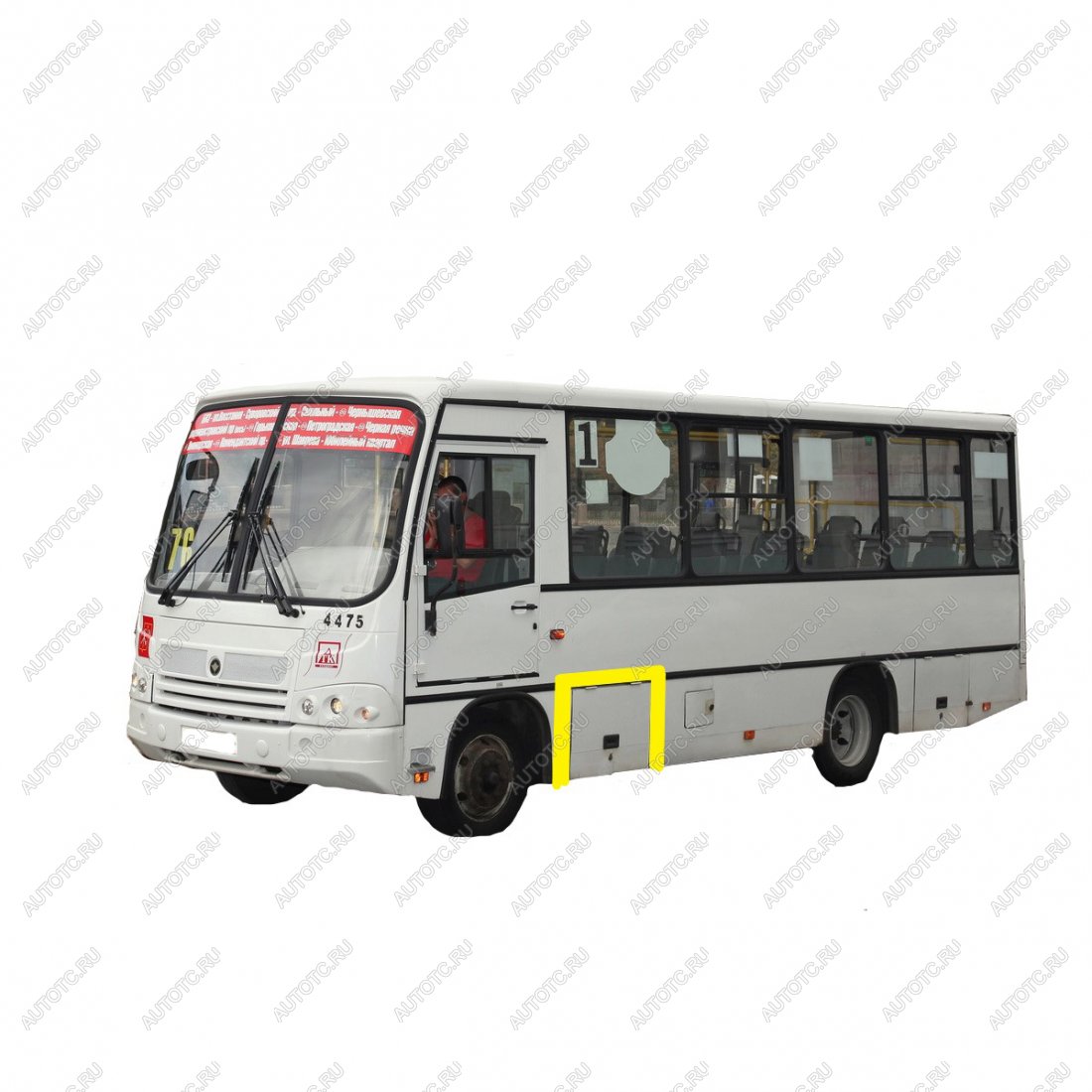 3 399 р. Ремкомплект вокруг левого переднего ящика ПАЗ 320412   kahxg  с доставкой в г. Чебоксары