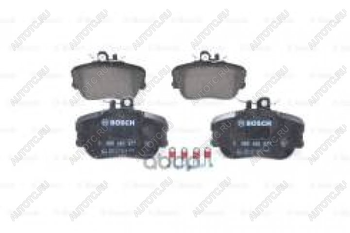 3 399 р. Колодки тормозные передние (4шт.) BOSCH Mercedes-Benz C-Class W202 дорестайлинг седан (1993-1997)  с доставкой в г. Чебоксары