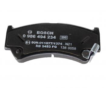 2 999 р. Колодки тормозные передние (4шт.) BOSCH Suzuki Baleno (2016-2025)  с доставкой в г. Чебоксары. Увеличить фотографию 4