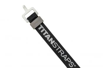 1 919 р. Ремень крепёжный TitanStraps Super Straps черный L = 36 см (Dmax = 9,5 см, Dmin = 3,2 см)  ts-0914-blk  с доставкой в г. Чебоксары. Увеличить фотографию 2