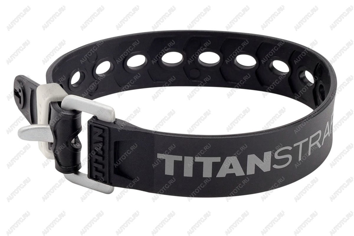1 919 р. Ремень крепёжный TitanStraps Super Straps черный L = 36 см (Dmax = 9,5 см, Dmin = 3,2 см)  ts-0914-blk  с доставкой в г. Чебоксары
