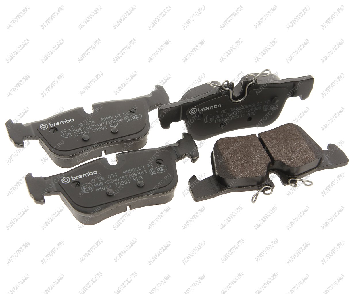 7 749 р. Колодки тормозные задние (4шт.) BREMBO BMW X1 F48 дорестайлинг (2015-2019)  с доставкой в г. Чебоксары