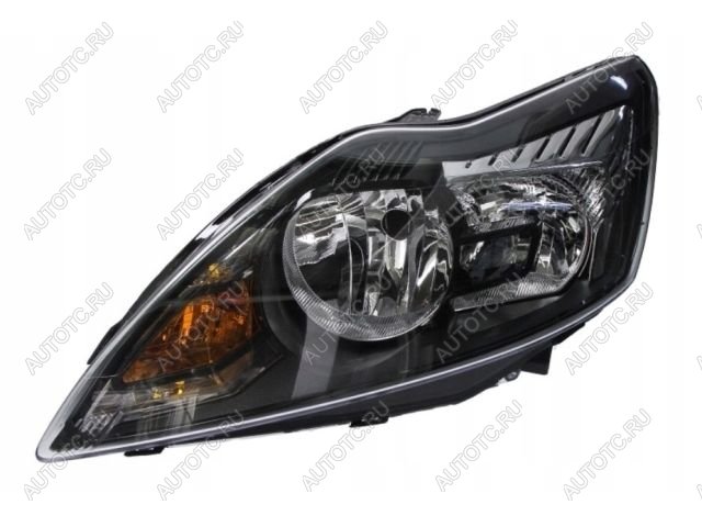 6 849 р. Фара левая (с электрокорректором) BodyParts Ford Focus 2 хэтчбэк 3 дв. рестайлинг (2007-2011)  с доставкой в г. Чебоксары