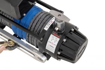 95 999 р. Лебёдка автомобильная электрическая 12V Runva 12500 lbs 5670 кг (влагозащищенная), комбинированный роспуск, синтетический трос  ewb12500ssrmac  с доставкой в г. Чебоксары. Увеличить фотографию 6