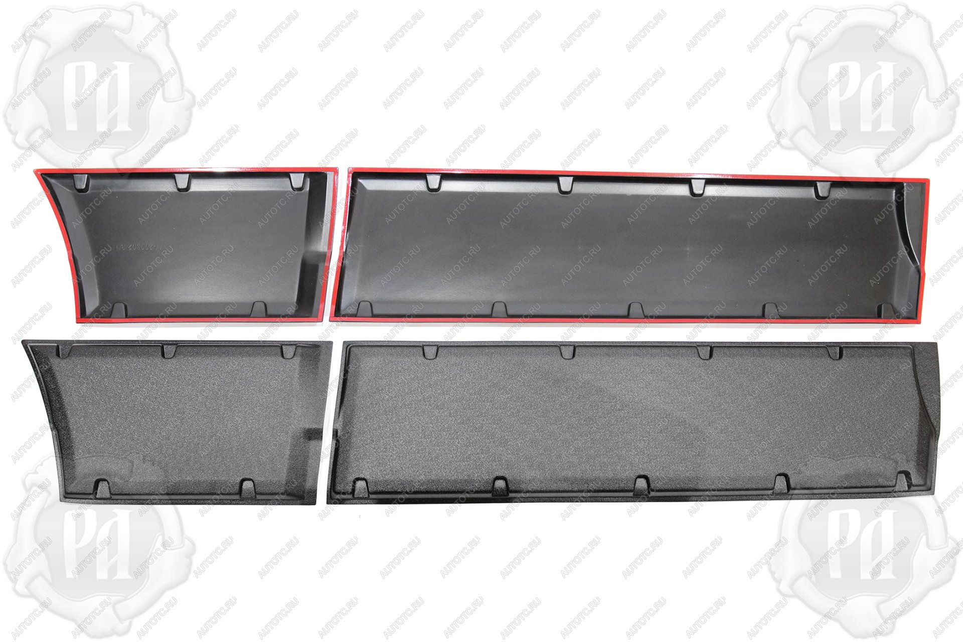 8 029 р. Молдинги на двери Русская Артель  Great Wall Hover H3 (2010-2014)  дорестайлинг (глянец под покраску)  с доставкой в г. Чебоксары