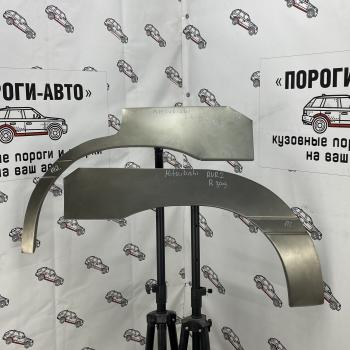 Левая внешняя задняя ремонтная арка ПОРОГИ-АВТО Mitsubishi RVR  2 (1997-2002)  дорестайлинг,  рестайлинг (холоднокатаная сталь 0,8 мм)