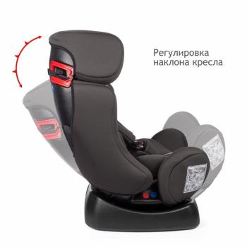 8 549 р. Автокресло детское 0-25кг (0+/I-II, 0-7лет) Диона SIGER Cadillac ATS седан рестайлинг (2015-2016) (серо-бежевое панда)  с доставкой в г. Чебоксары. Увеличить фотографию 5