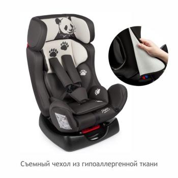 8 549 р. Автокресло детское 0-25кг (0+/I-II, 0-7лет) Диона SIGER Cadillac ATS седан рестайлинг (2015-2016) (серо-бежевое панда)  с доставкой в г. Чебоксары. Увеличить фотографию 6