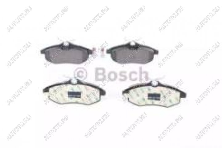 2 479 р. Колодки тормозные передние (4шт.) BOSCH CITROEN C2 (2003-2009)  с доставкой в г. Чебоксары