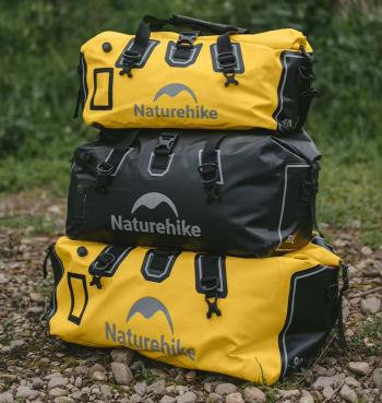 6 399 р. Гермосумка Naturehike 60 л ПВХ (желтая)  cnk2450xb015-60y  с доставкой в г. Чебоксары. Увеличить фотографию 13