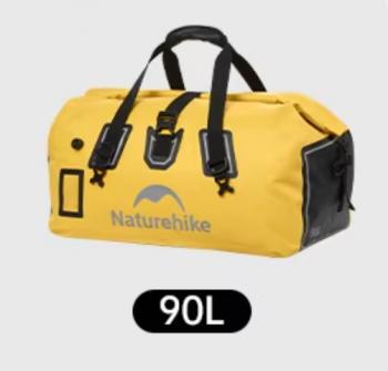 6 899 р. Гермосумка Naturehike 90 л ПВХ (желтая)  cnk2450xb015-90y  с доставкой в г. Чебоксары. Увеличить фотографию 3