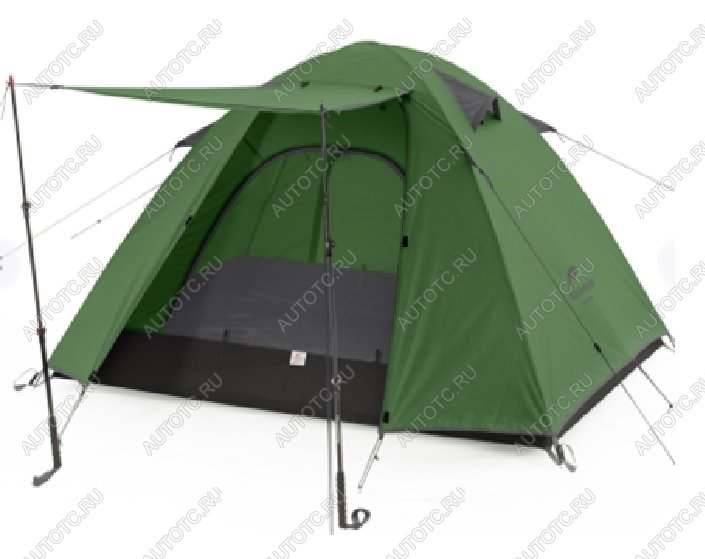 9 399 р. Палатка Naturehike P-Series 2-местная, алюминиевый каркас, зеленая  nh18z022-p-2gr  с доставкой в г. Чебоксары