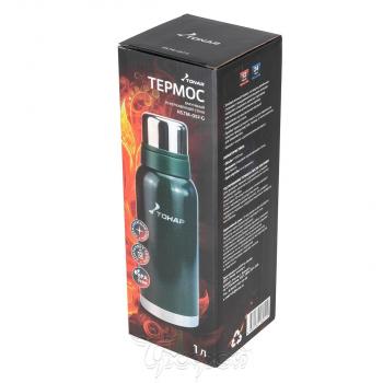 2 269 р. Термос ТОНАР 1000ML с ситечком зеленый (2 крышки-кружки)  hs.tm-057-g  с доставкой в г. Чебоксары. Увеличить фотографию 11