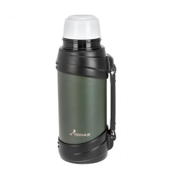 2 119 р. Термос ТОНАР 2000ML хаки (дополн.пласт.чашка, ручка)  t-kd-938-2  с доставкой в г. Чебоксары. Увеличить фотографию 3