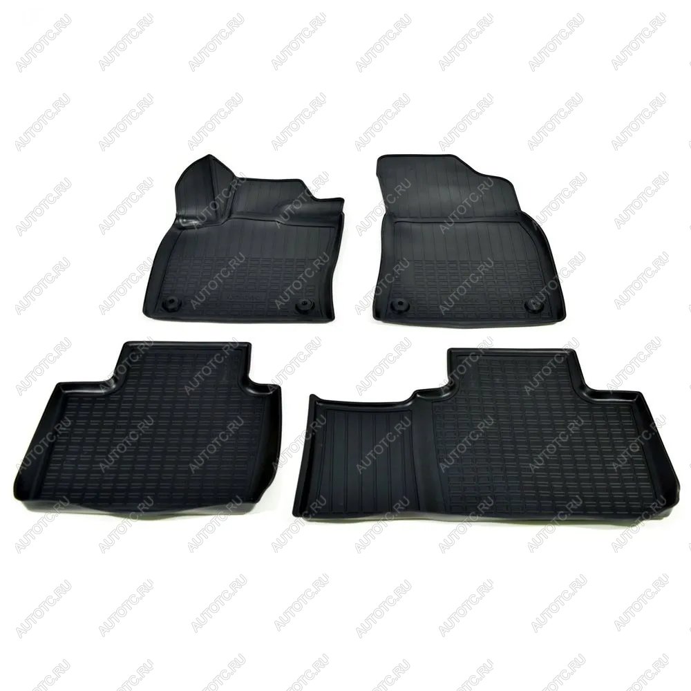 3 299 р. Коврики в салон (4 WD Сетка резина) SeinTex  Geely Atlas FX11 (2023-2025)  с доставкой в г. Чебоксары