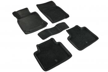 Коврики в салон (3D EVA РОМБ) Seintex INFINITI M37 Y51 (2009-2014) (черный)
