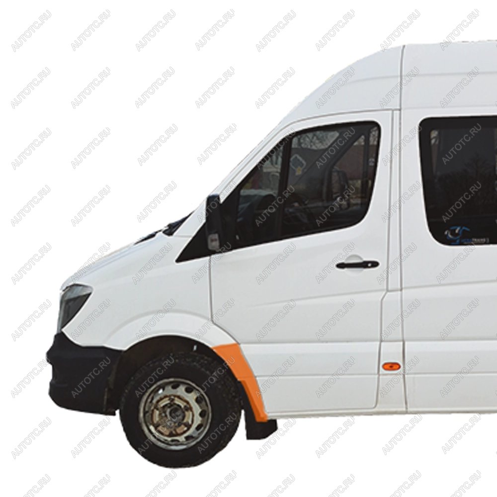 1 699 р. Сапожок переднего левого крыла Mercedes Sprinter 906 super mini  Пороги-Авто aejzb  с доставкой в г. Чебоксары