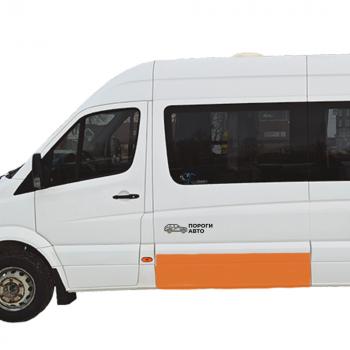 Борт с заходом под молдинг Volkswagen Crafter maxi long   omphl