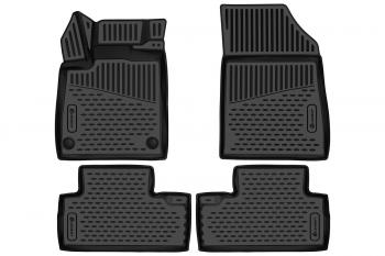 Коврики 3D в салон Element GAC GS3 (2023-2025) (черные)