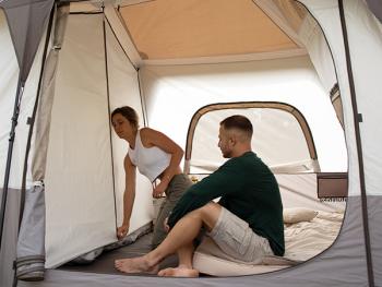 56 869 р. Палатка Naturehike Cape 12.9 быстросборная, серая  cnk2350ws016-mbr  с доставкой в г. Чебоксары. Увеличить фотографию 9