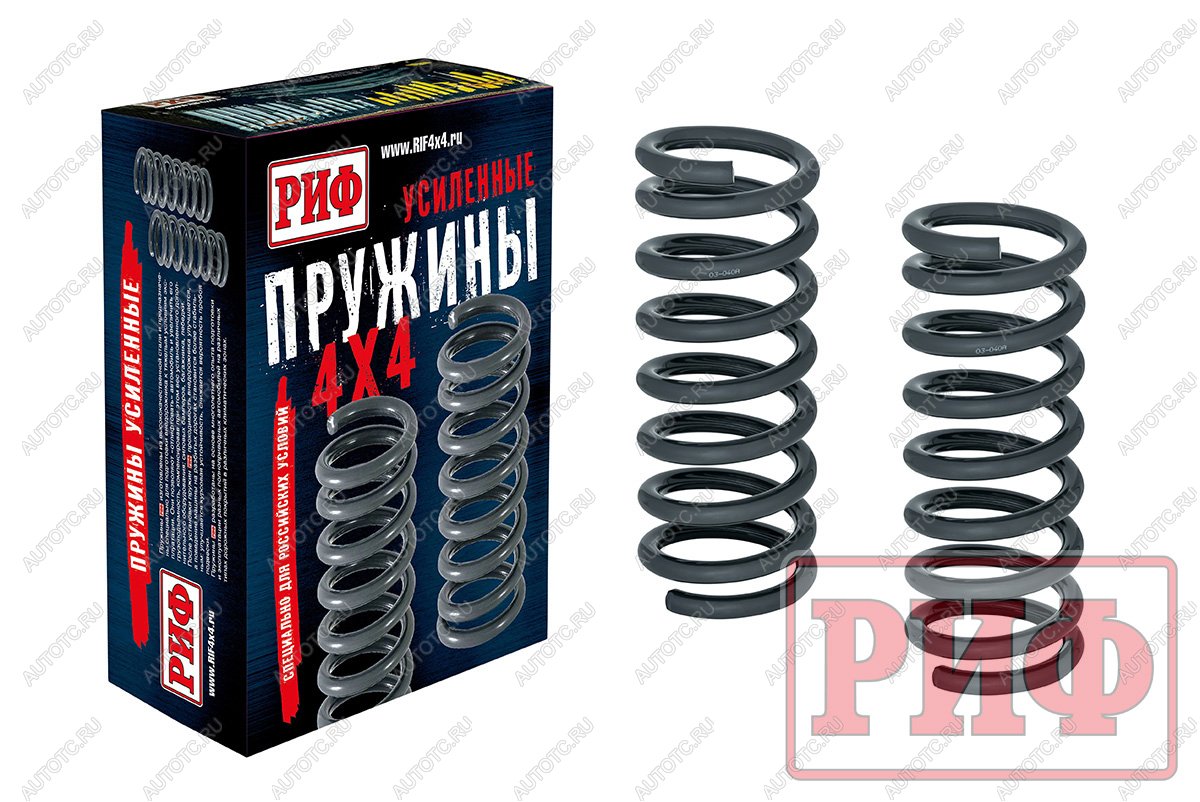 7 819 р. Пружины РИФ передние штатные Chevrolet Niva  03-040a  с доставкой в г. Чебоксары