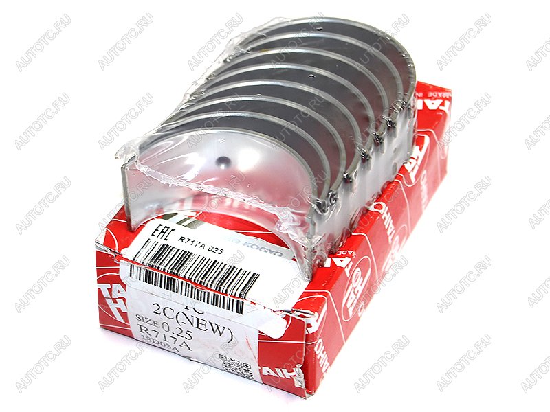 1 189 р. Вкладыши шатунные к-т 0,25 TOYOTA CORONACALDINATOWN ACE 2C2C-T3C-T 94- TAIHO R717A 025  с доставкой в г. Чебоксары