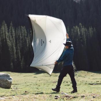 23 459 р. Палатка Naturehike Cloud Up tents UL Si 2-местная, алюминиевый каркас, серая  cnk2450ws017-g2  с доставкой в г. Чебоксары. Увеличить фотографию 5
