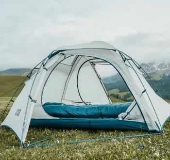 29 699 р. Палатка Naturehike Jims Gear Si 1-местная, алюминиевый каркас, сверхлегкая, белая  cnk2350ws011-sw1  с доставкой в г. Чебоксары. Увеличить фотографию 4