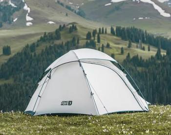 29 699 р. Палатка Naturehike Jims Gear Si 1-местная, алюминиевый каркас, сверхлегкая, белая  cnk2350ws011-sw1  с доставкой в г. Чебоксары. Увеличить фотографию 2