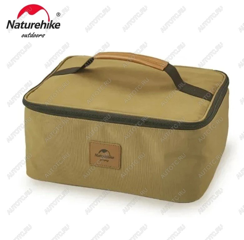 1 169 р. Сумка Naturehike для хранения газовой плиты, хаки  pnh22cj002-kh  с доставкой в г. Чебоксары