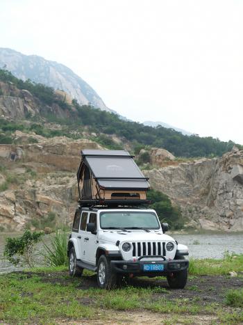 214 139 р. Палатка на крышу автомобиля Wild Land Bush Cruiser 120 V2 Pro, с лестницей  900006-0001-0004,set  с доставкой в г. Чебоксары. Увеличить фотографию 14