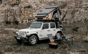 231 159 р. Палатка на крышу автомобиля Wild Land Bush Cruiser 140 V2 Pro, с лестницей  900006-0002-0004.set  с доставкой в г. Чебоксары. Увеличить фотографию 16