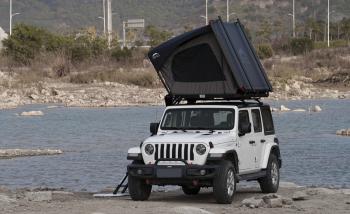 182 469 р. Палатка на крышу автомобиля Wild Land Desert Cruiser 120 Pro с лестницей  900002-0001-0007.set  с доставкой в г. Чебоксары. Увеличить фотографию 21