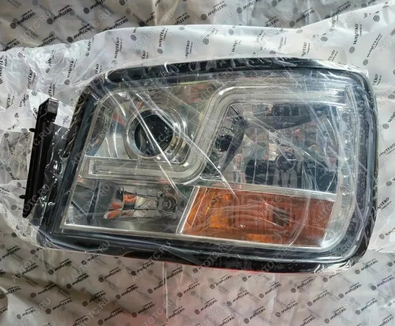 23 919 р. Фара самосвал LED левая SHACMAN X3000 WAYTEKO PREMIUM (!!!УЦЕНКА: возможен нетоварный вид!!!) WAYTEKO PREMIUM dz96189722010  с доставкой в г. Чебоксары