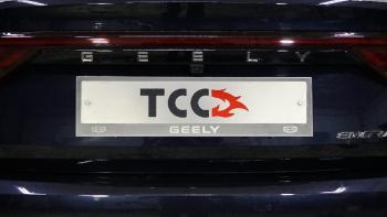 Рамка номерного знака (комплект)ТСС Тюнинг Geely Emgrand SS11 (2021-2025) (нанесенная надпись Geely)