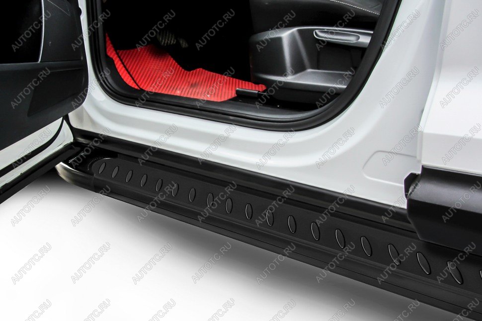 21 999 р.  Пороги алюминиевые (TRAILHAWK) Prestige SLITKOFF  Jeep Cherokee  KL (2014-2017) дорестайлинг (Black)  с доставкой в г. Чебоксары