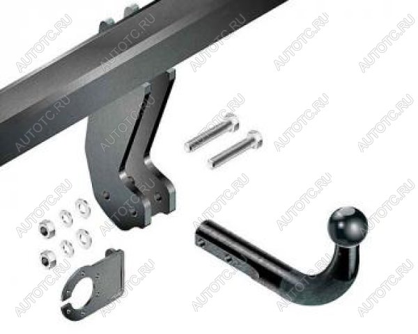 6 299 р. Фаркоп (крепление шара на двух болтах) Oris (Bosal) Daewoo Matiz M150 рестайлинг (2000-2016) (стальной, шар A (F20))  с доставкой в г. Чебоксары
