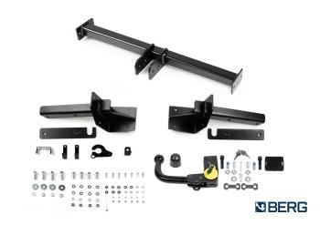 5 299 р. Фаркоп (крепление шара на двух болтах) Berg Lexus LX500d J310 (2021-2022) (стальной с порошковым покрытием, шар A (F20))  с доставкой в г. Чебоксары. Увеличить фотографию 2