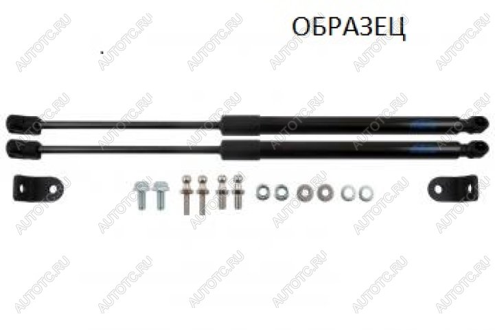 4 999 р. Упор капота ТехноМастер Mitsubishi Outlander GF 2-ой рестайлинг (2015-2018)  с доставкой в г. Чебоксары