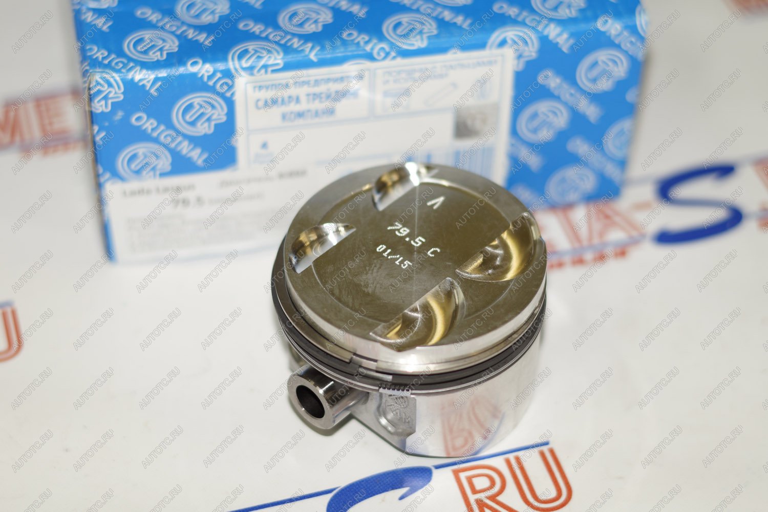 6 199 р. Поршни K4M СТК 79,5 (безвтык 16-кл Lada Largus, Renault Sandero, Duster, Megane) СТК 688247304  с доставкой в г. Чебоксары