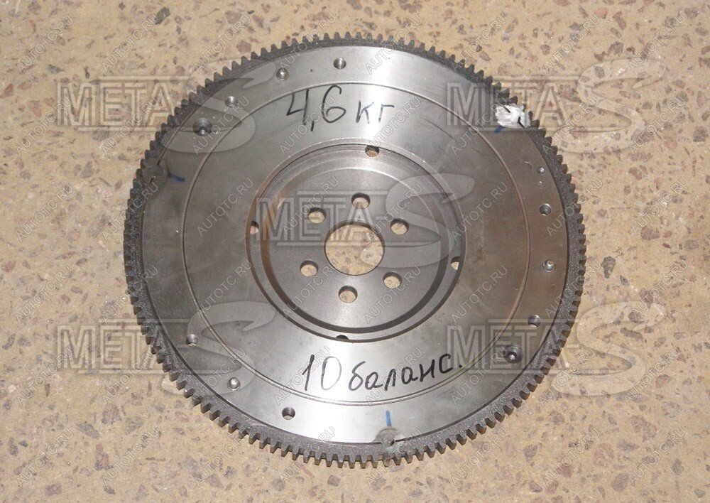 4 649 р. Маховик 2110 100Деталей (облегченный) META-S 688245711  с доставкой в г. Чебоксары