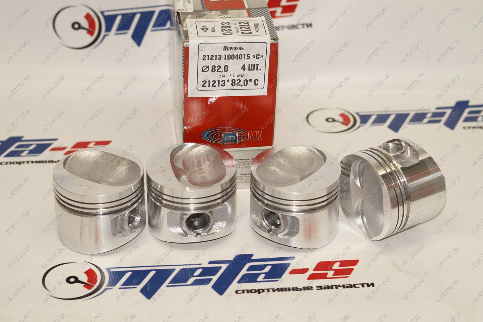 3 999 р. Поршни 21213 смещ. 2,0 диам. 82,0 ТДМК 688245764  с доставкой в г. Чебоксары