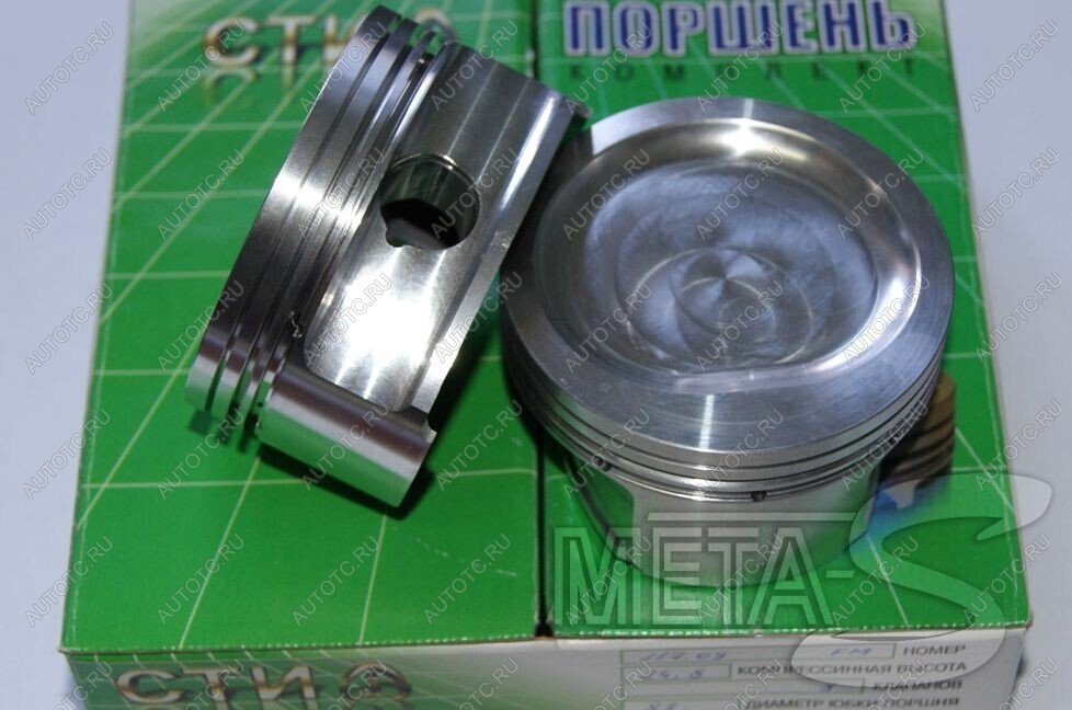 14 699 р. Поршни СТИ 116.02 (82,0, Гранта в блок 197,1 под коленвал 78 мм) СТИ 688245806  с доставкой в г. Чебоксары
