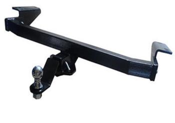 Фаркоп (съемное крепление шара под американский квадрат) DZK Toyota Land Cruiser Prado J120 (2002-2009) (стальной, шар Е)