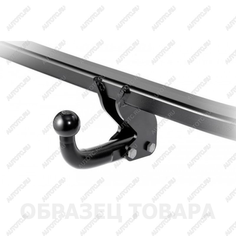 13 199 р. Фаркоп (съемное крепление шара под американский квадрат) DZK Isuzu D-Max RT85 ExtendedCab дорестайлинг (2011-2017) (стальной, шар Е)  с доставкой в г. Чебоксары