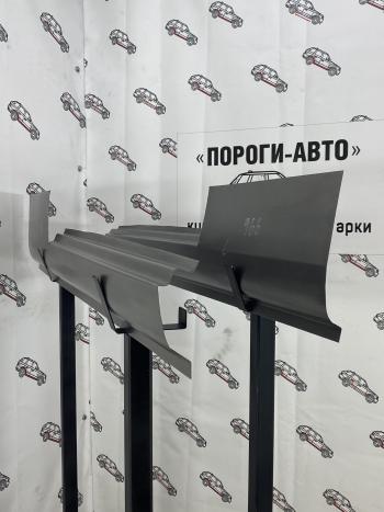 Левый ремонтный порог (полный профиль) ПОРОГИ-АВТО ЗАЗ 966  2 (1966-1972) (холоднокатаная сталь 1 мм)