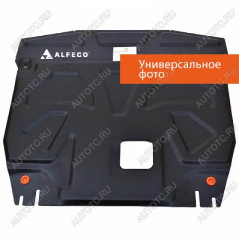 2 199 р. Защита картера (V-all) ALFECO Mitsubishi Pajero 4 V90 дорестайлинг (2006-2011) (сталь 2 мм)  с доставкой в г. Чебоксары