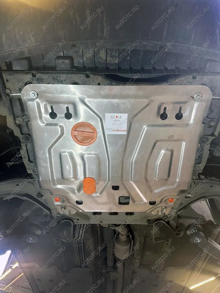 10 799 р. Защита картера и кпп (V-all) ALFECO Nissan X-trail 3 T32 рестайлинг (2017-2022)  с доставкой в г. Чебоксары
